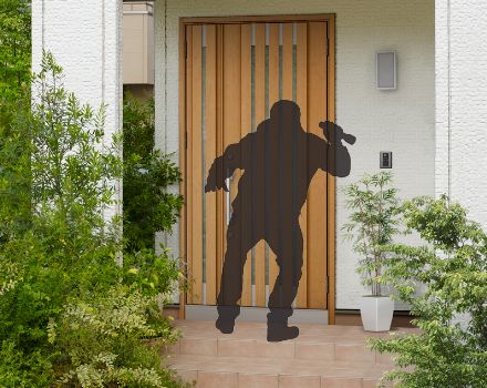 玄関脇のインターホン